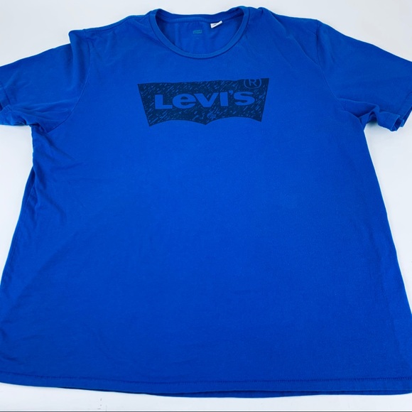 Levis Mens Tshirt Blue Xxxl 